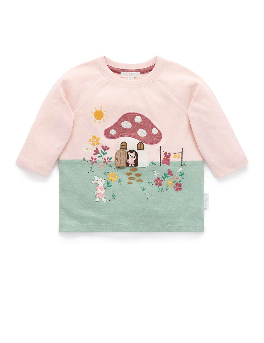 Toadstool Tee & Legging Set Sweet Pea