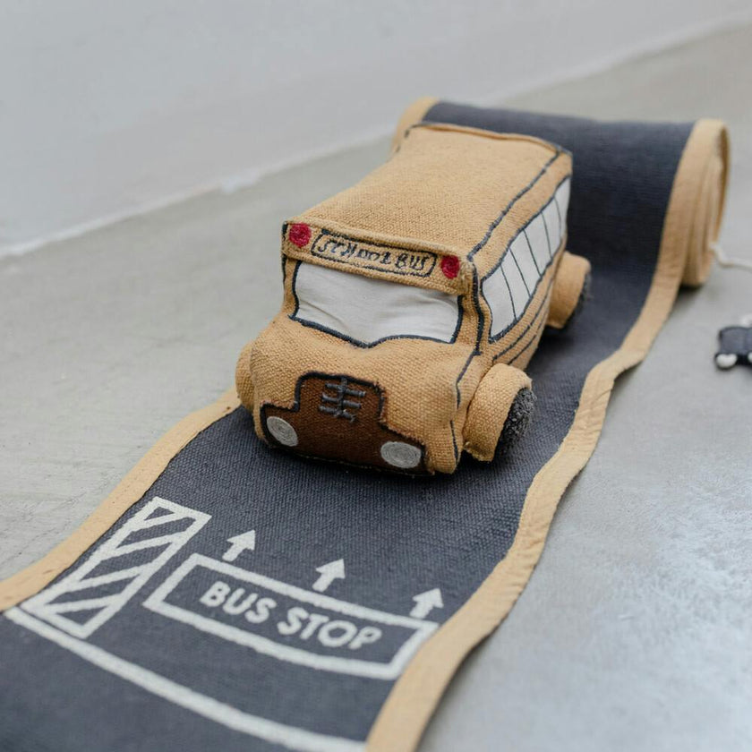Soft toy Ride & Roll School Bus
