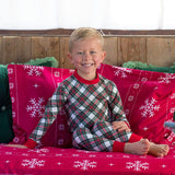 Tartan Jersey Pajamas