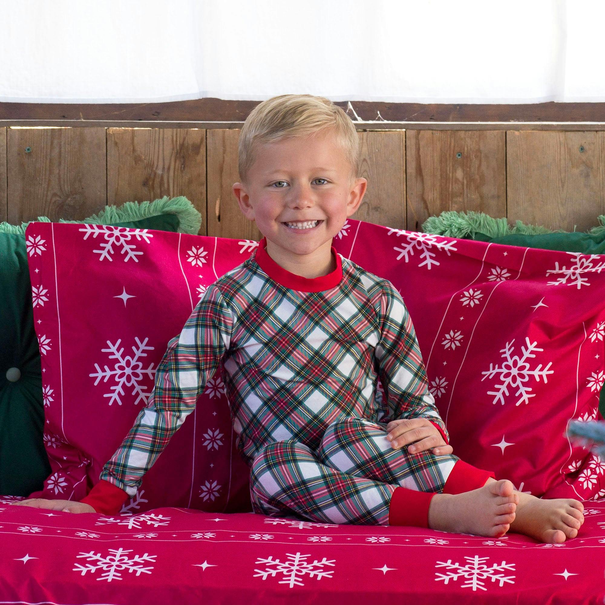 Tartan Jersey Pajamas