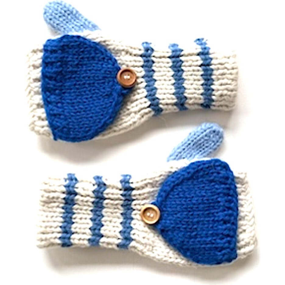 Kids Fingerless Fold-Over Mittens