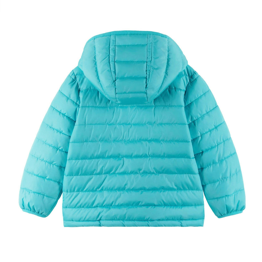 Kids Printed Reversible Puffer Jacket