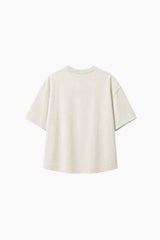 Mochi Teen T-Shirt Black Iris Embroidery