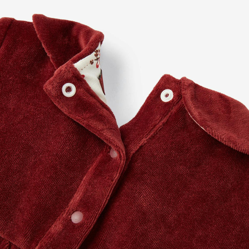 Merlot Occasion Long Sleeve One Piece