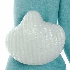Ivory Scallop Shell Napkin Ring