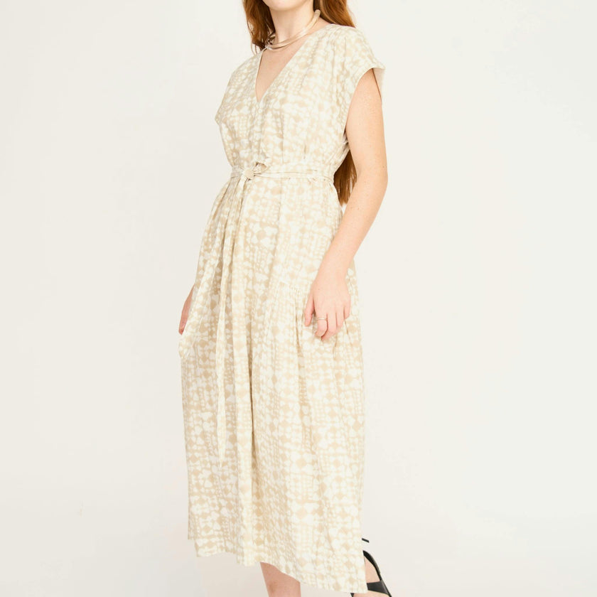 Oaxaca Dress in Sandcastle