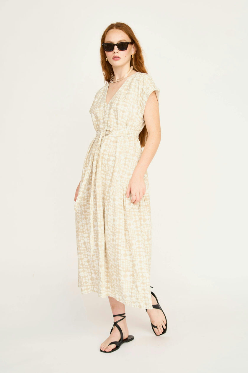 Oaxaca Dress in Sandcastle