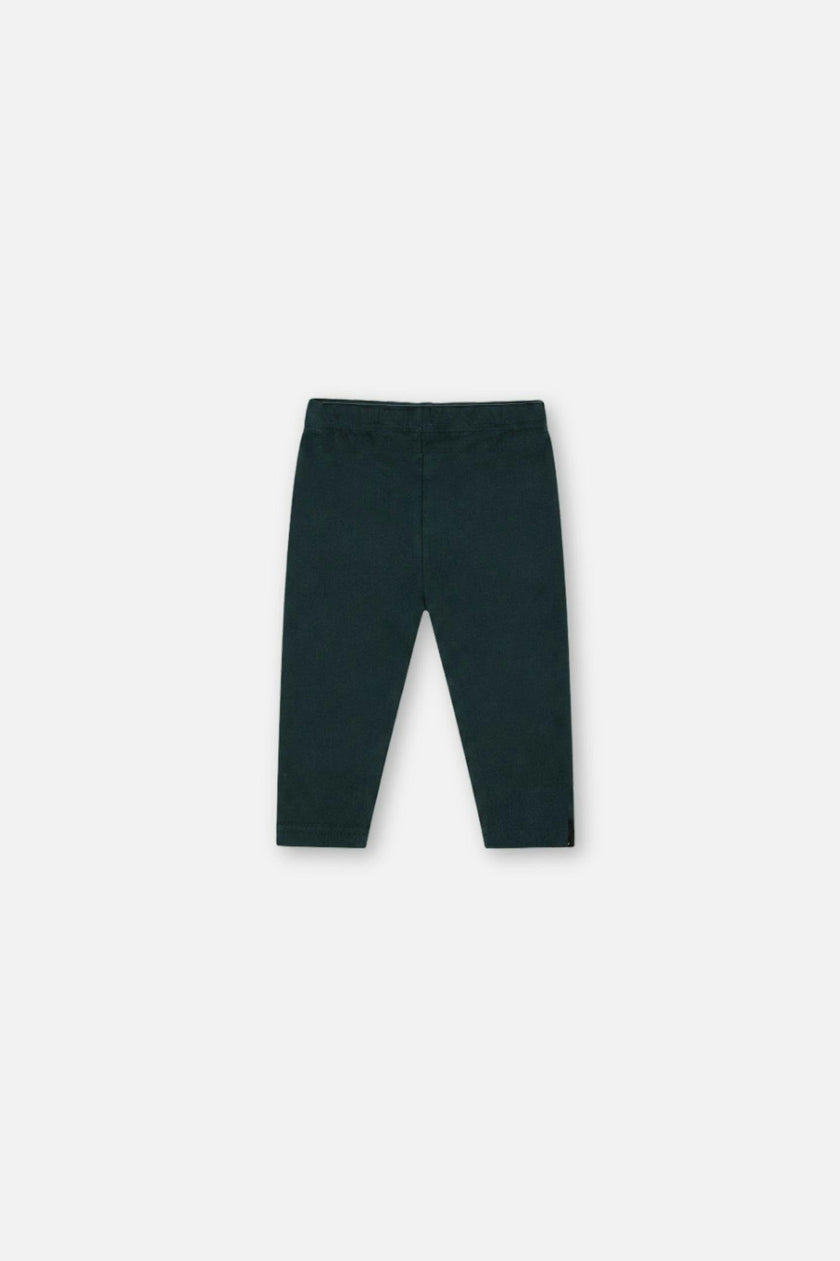 Baby Rib Leggings Jasper Printed Green