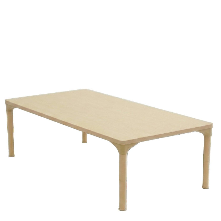 Rectangular Adjustable Kids Classroom Table – 17" to 25" Height | Durable Activity Table for School & Home