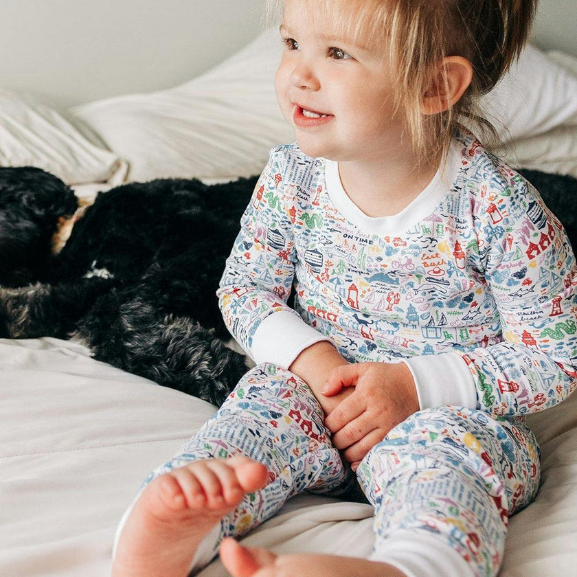 Martha's Vineyard Two Piece Kids Pajamas
