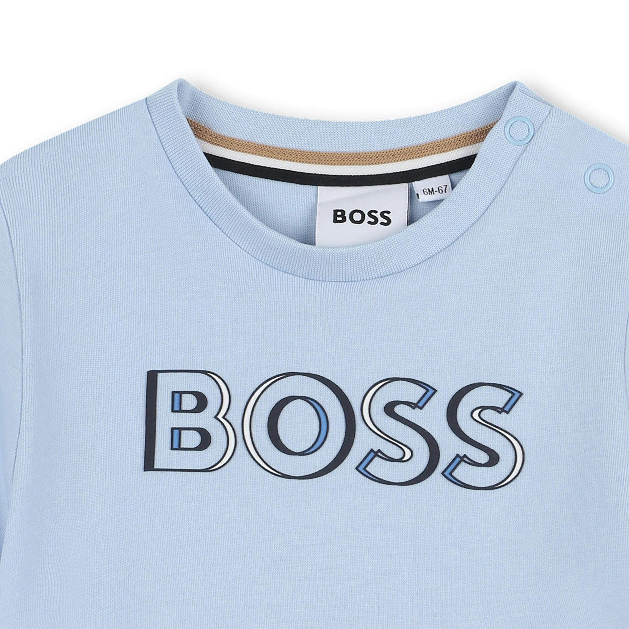 Persion Blue 3D Logo Effect T-Shirt