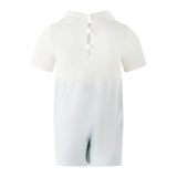 Pima Sailboat Embroidered Babysuit