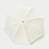 Luxe Beach Umbrella: Cream