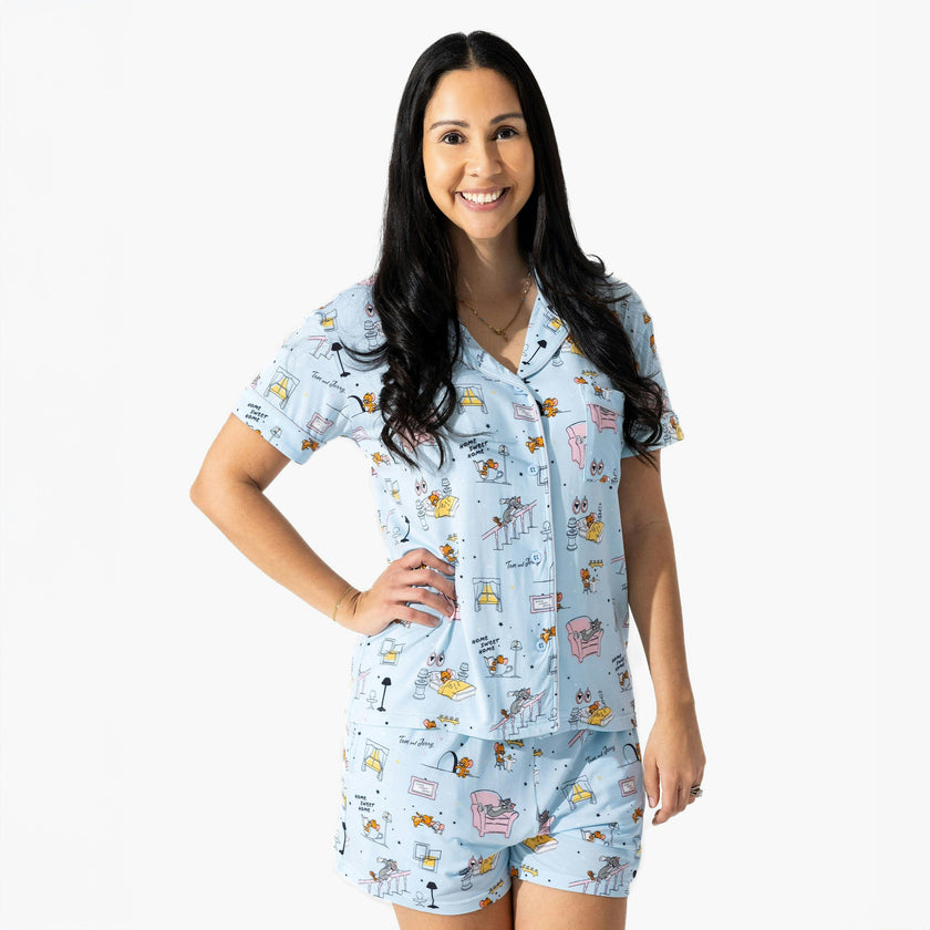 Tom & Jerry: Home Sweet Home Bamboo Women's Pajama Short Set