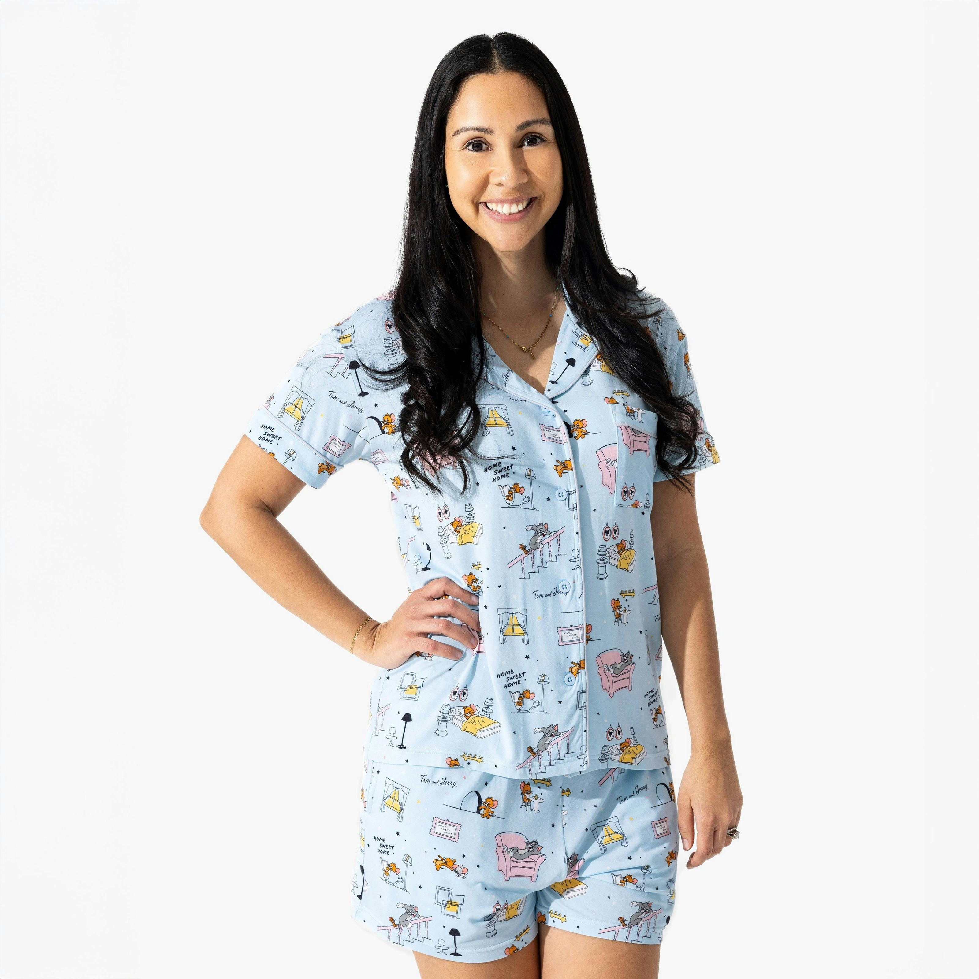 Tom & Jerry: Home Sweet Home Bamboo Women's Pajama Short Set
