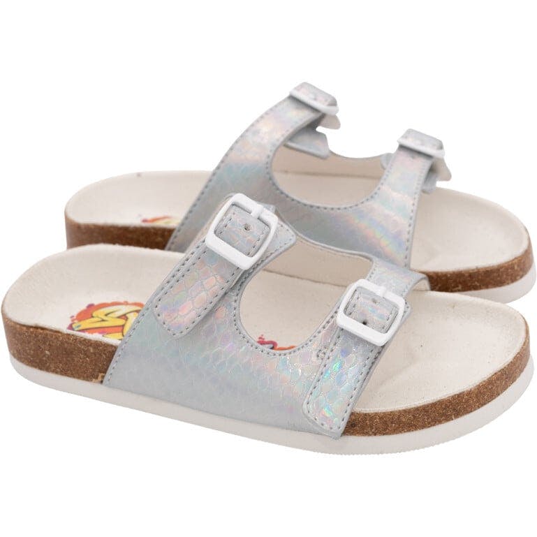NOA MERMAID DOUBLE BUCKLE SANDAL, Pink