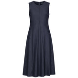 Maternity Denim Midi Jumper