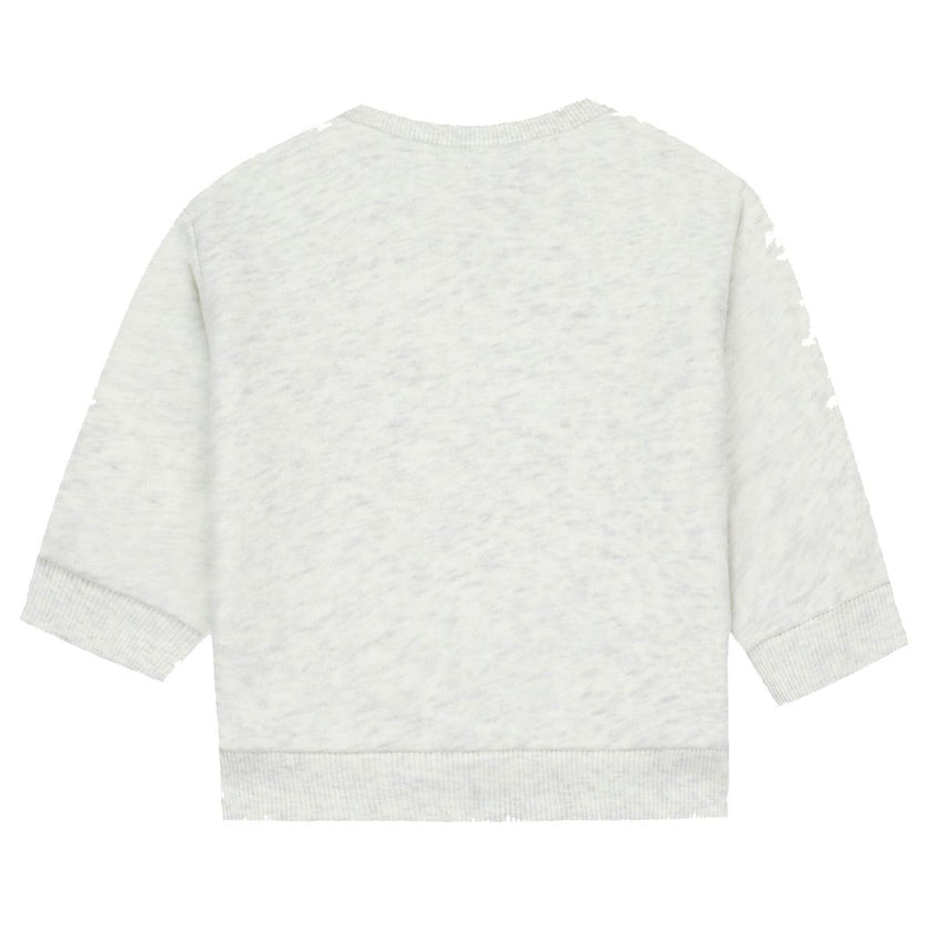 BONTON Smily Logo Baby Sweatshirt - Gris Chine