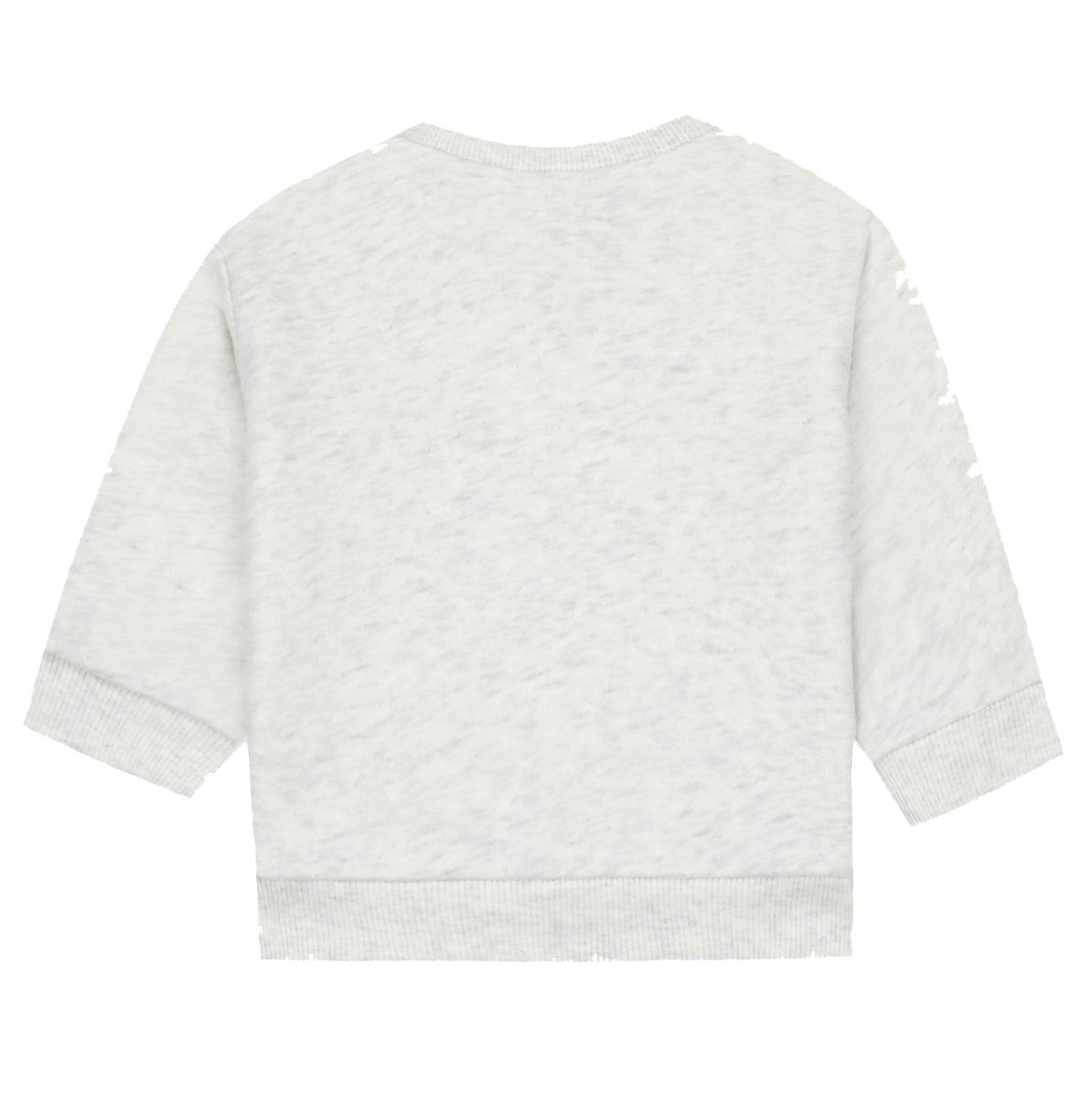 BONTON Smily Logo Baby Sweatshirt - Gris Chine
