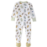CRUZ Snug-fit Footed Baby Boys Pajamas
