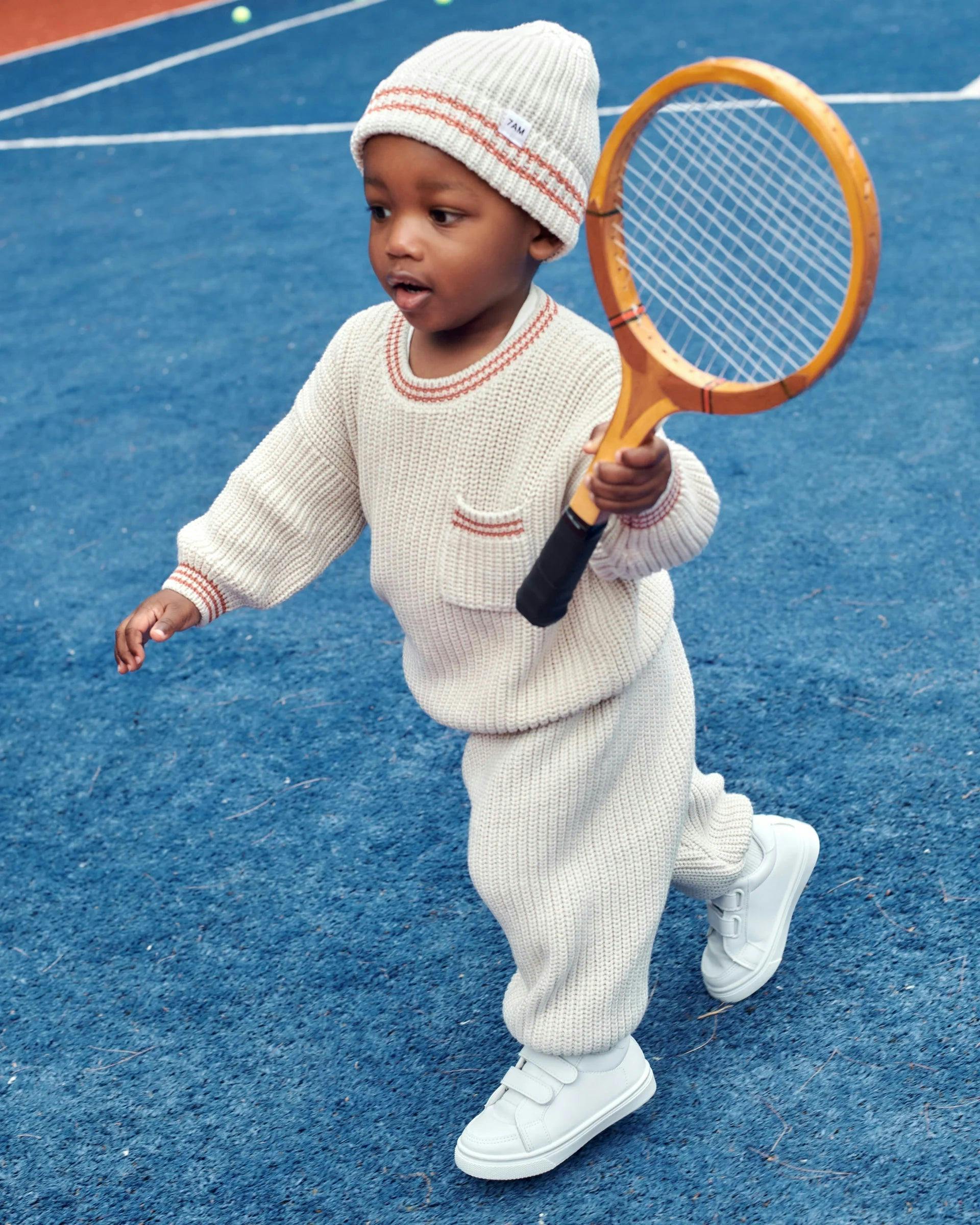 Beanie - Chunky Tennis