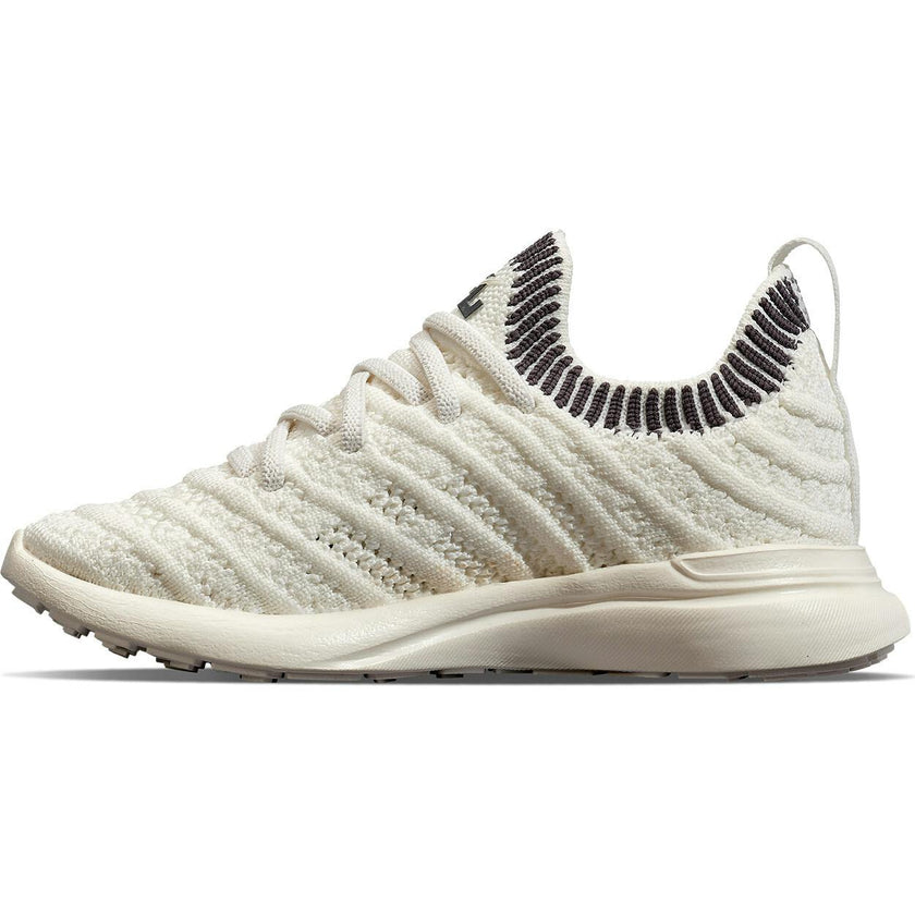 Youth's TechLoom Wave Ivory / Iron / Ribbed, White