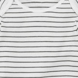 Long Sleeve Bodysuit - Grey Stripe