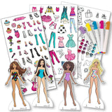 Barbie: Fabric Fashions Paper Dolls