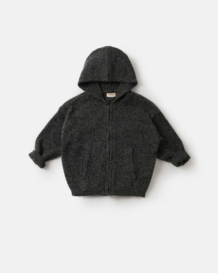 Zip Up Hoodie - Fuzzy