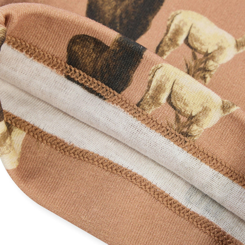 Organic Cotton Knotted Beanie Hat