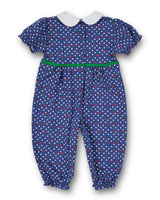 Polka Dot Cherry Printed Knit Longall