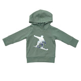 Boys Raglan Hoodie in Snowboard