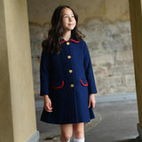 Kensington Coat - Serpentine Blue