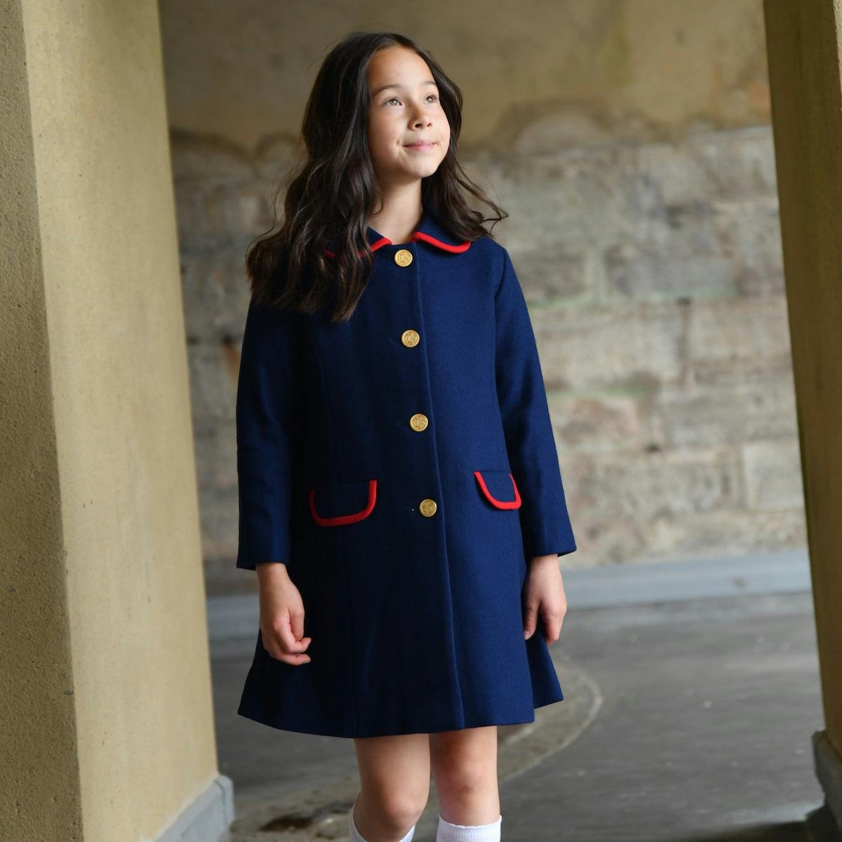 Kensington Coat - Serpentine Blue