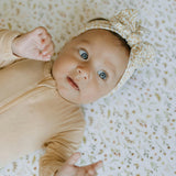 Organic Cotton Muslin Crib Sheet - Floral Field