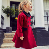 Piccadilly Dress Coat - Theatrical Red