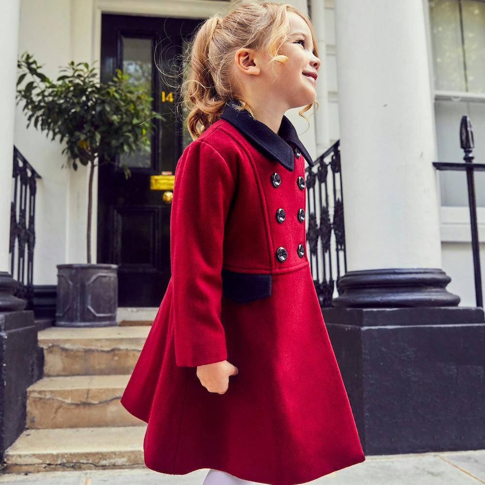 Piccadilly Dress Coat - Theatrical Red