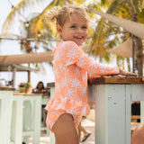 Cali Palms Recycled Skirt Surf Suit