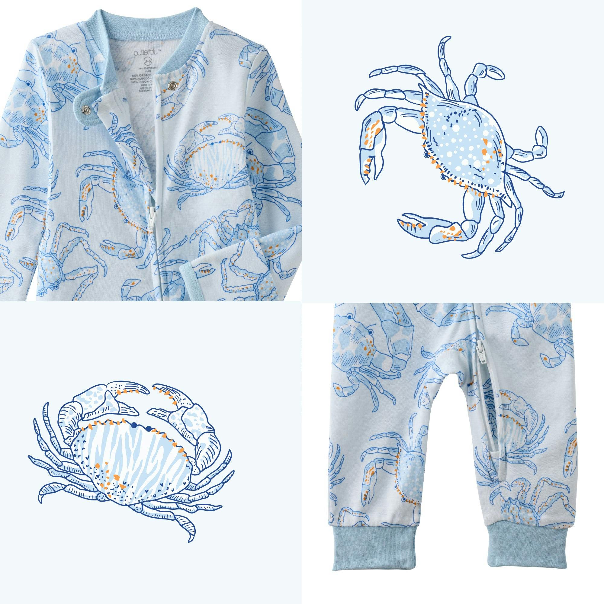 SHADOW Sleep & Play Baby Pajamas for Boys & Girls