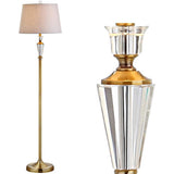 Harper 61" Crystal / Metal LED Floor Lamp