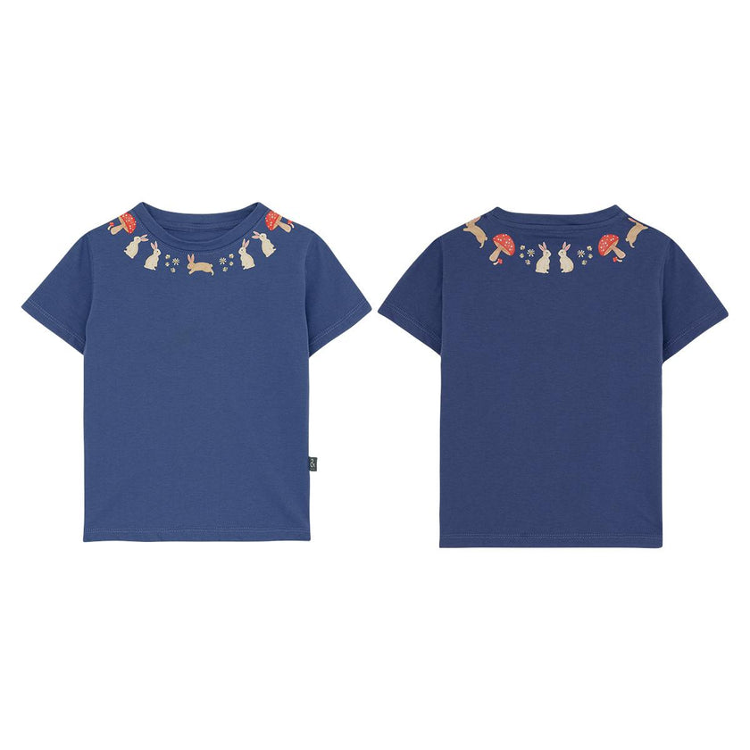 CONEJOS AZUL - COTTON T-SHIRT