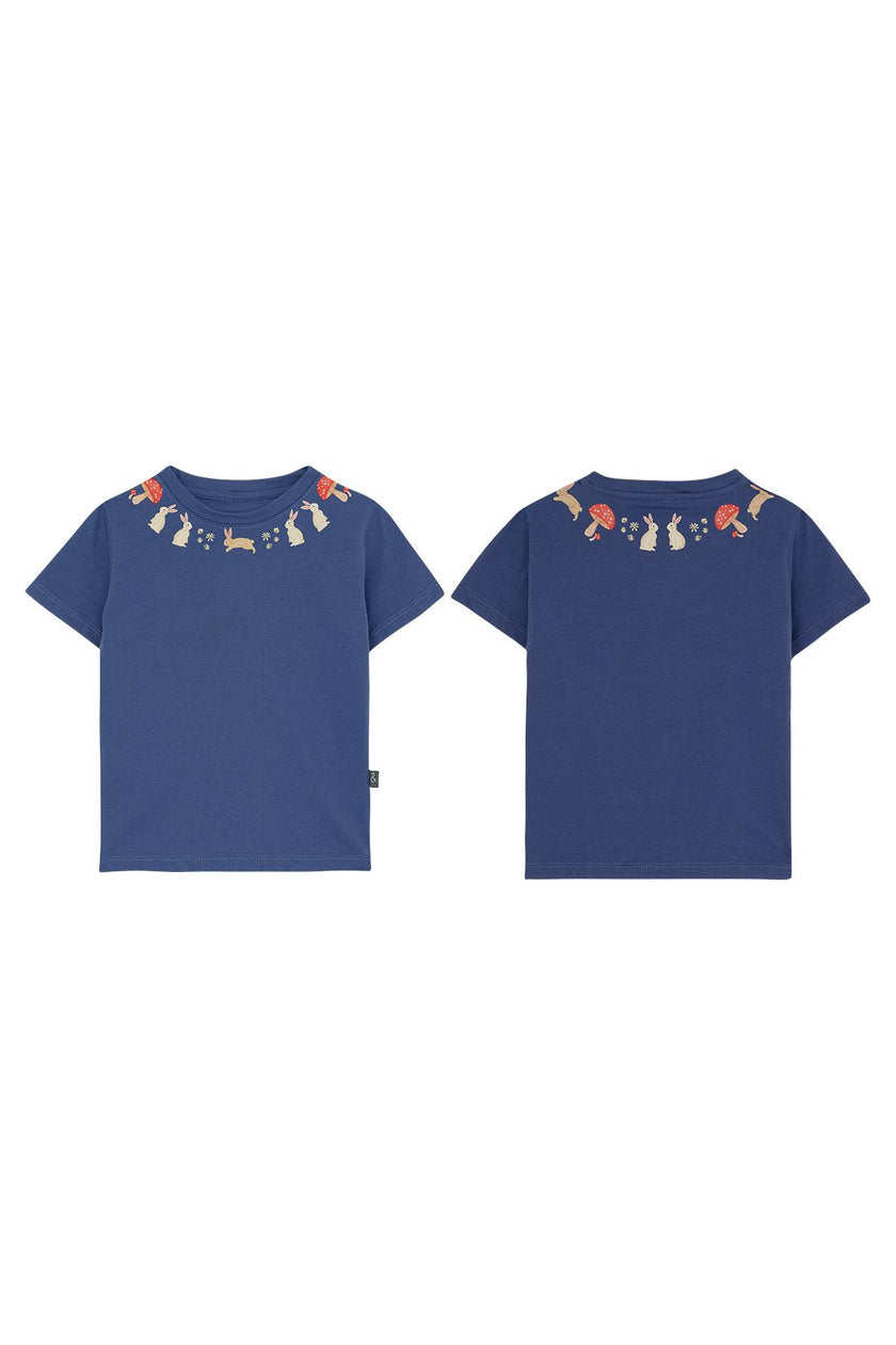 CONEJOS AZUL - COTTON T-SHIRT