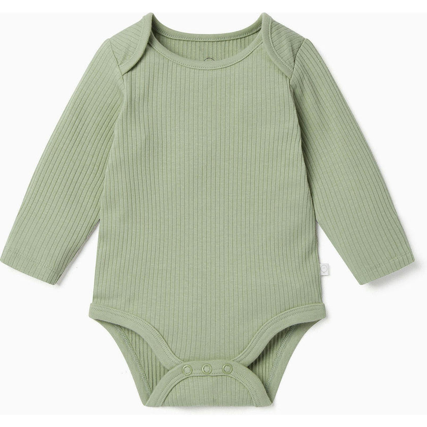 Ribbed Long Sleeve Bodysuit