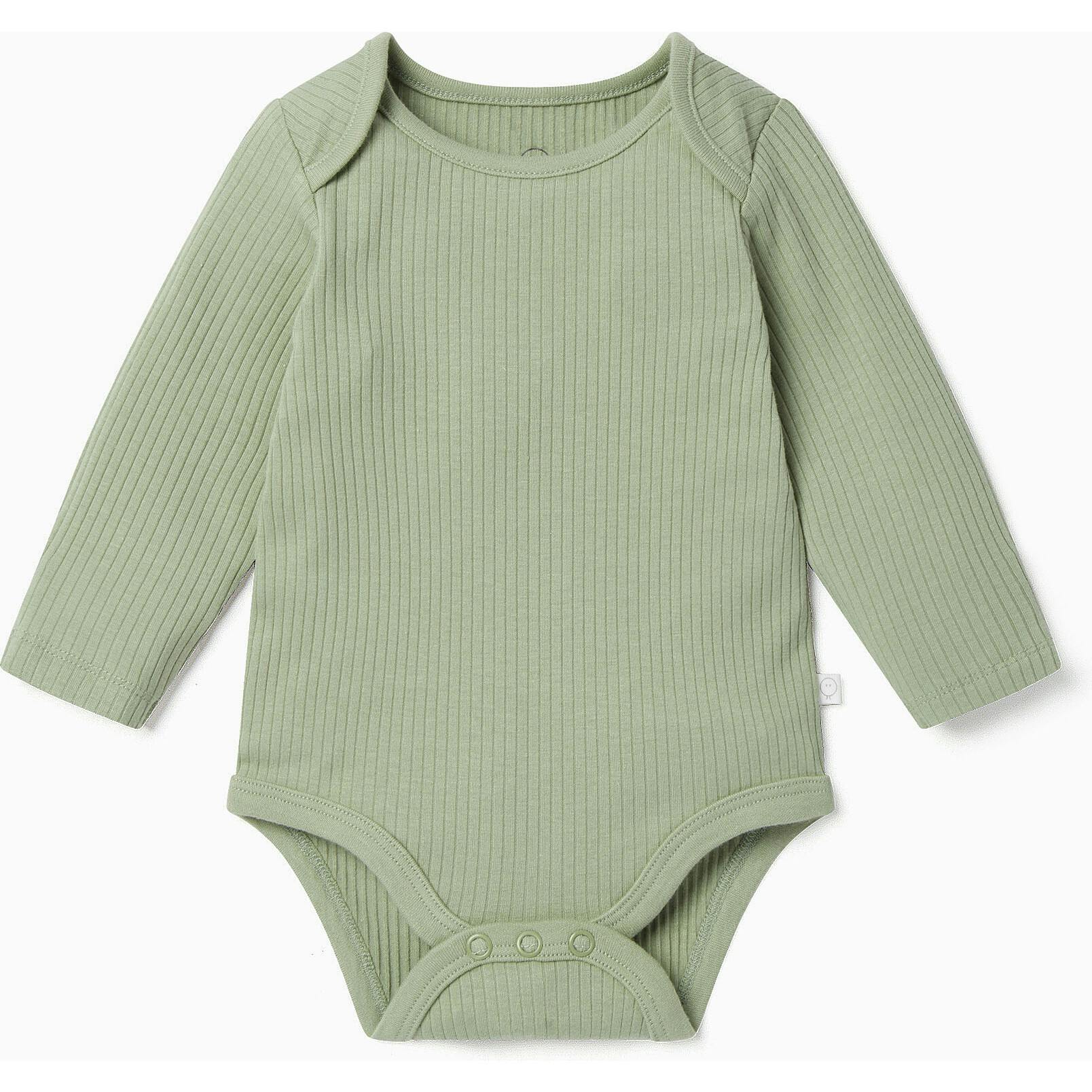 Ribbed Long Sleeve Bodysuit