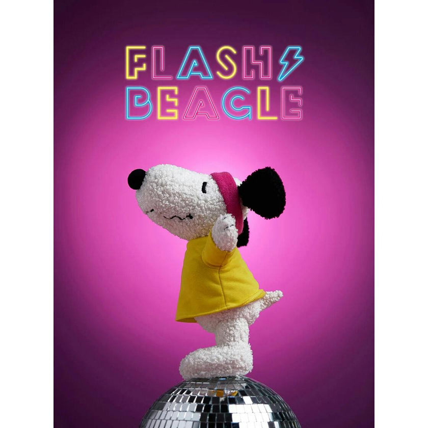 Plush Peanuts Snoopy Flashbeagle 9.5"