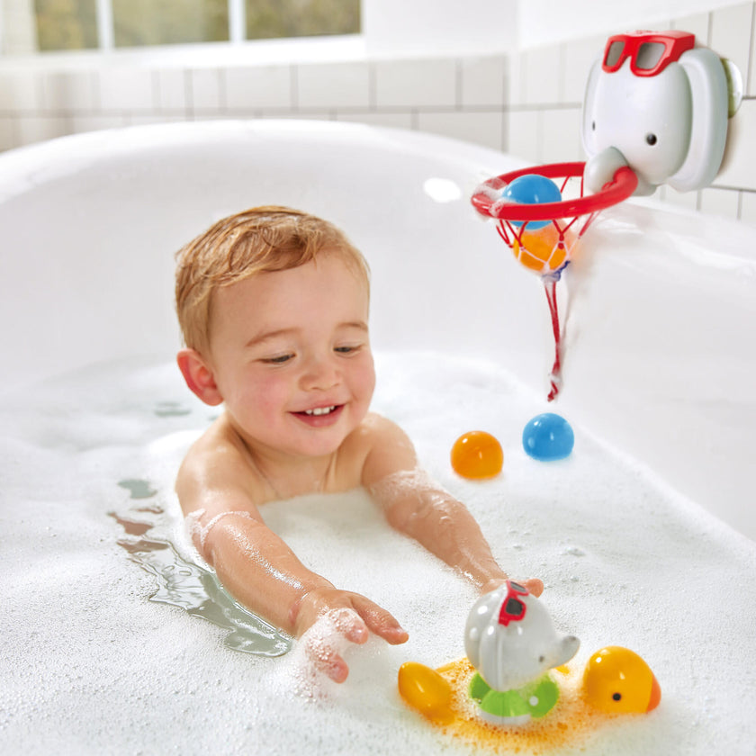 : Pal Bathtub Basketball Hoop W/ 4 Soft Balls