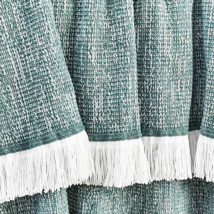 Crosshatch Stain Resistant Indoor Outdoor Throw
