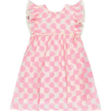 Seraphina Girl's Dress Shell Beach Pink, Pink