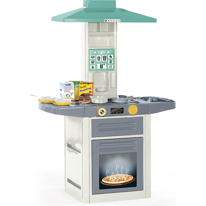 Kitchen Set: Green Yellow Gray