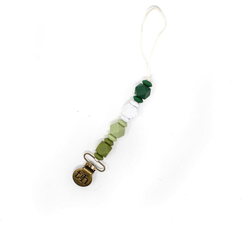 Petite Jewel Pacifier & Toy Clip
